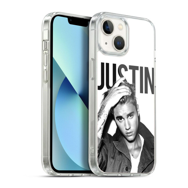 Justin Bieber Purpose Calendar Black And White Soft Gel Case for Apple iPhone 13
