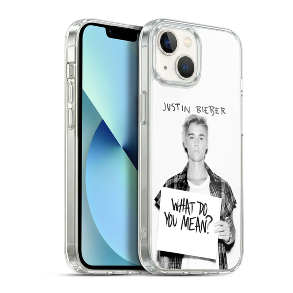 Justin Bieber Purpose What Do You Mean Photo Soft Gel Case for Apple iPhone 13