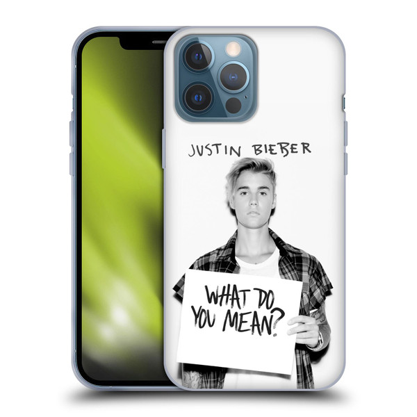 Justin Bieber Purpose What Do You Mean Photo Soft Gel Case for Apple iPhone 13 Pro Max