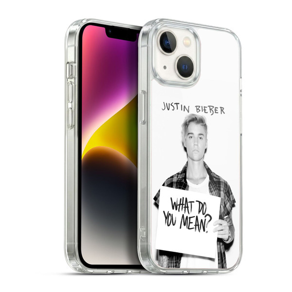 Justin Bieber Purpose What Do You Mean Photo Soft Gel Case for Apple iPhone 14
