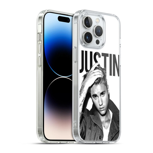 Justin Bieber Purpose Calendar Black And White Soft Gel Case for Apple iPhone 14 Pro Max & MagSafe