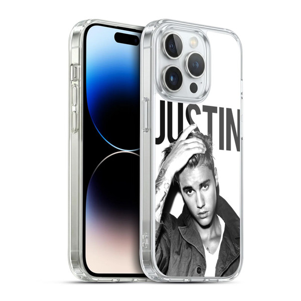 Justin Bieber Purpose Calendar Black And White Soft Gel Case for Apple iPhone 14 Pro & MagSafe