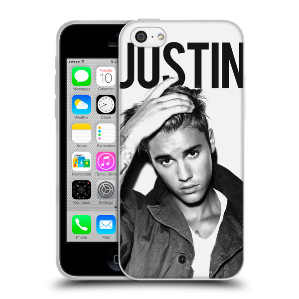 Justin Bieber Purpose Calendar Black And White Soft Gel Case for Apple iPhone 5c