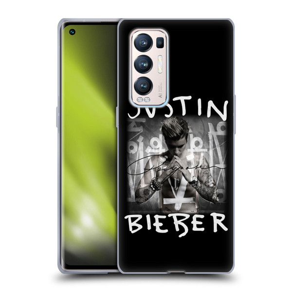 Justin Bieber Purpose Album Cover Soft Gel Case for OPPO Find X3 Neo / Reno5 Pro+ 5G