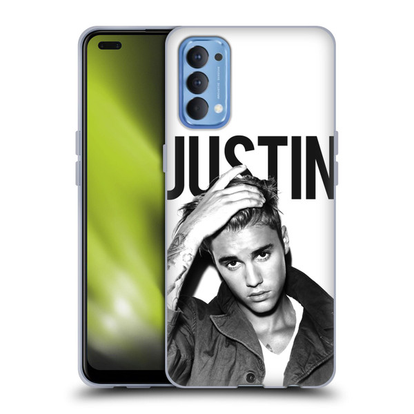 Justin Bieber Purpose Calendar Black And White Soft Gel Case for OPPO Reno 4 5G