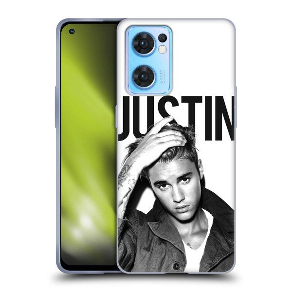 Justin Bieber Purpose Calendar Black And White Soft Gel Case for OPPO Reno7 5G / Find X5 Lite