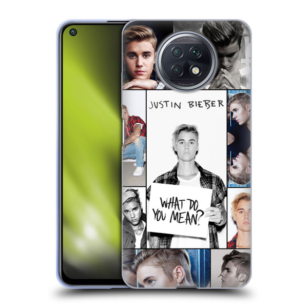 Justin Bieber Purpose Grid Poster Soft Gel Case for Xiaomi Redmi Note 9T 5G