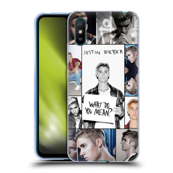 Justin Bieber Purpose Grid Poster Soft Gel Case for Xiaomi Redmi 9A / Redmi 9AT