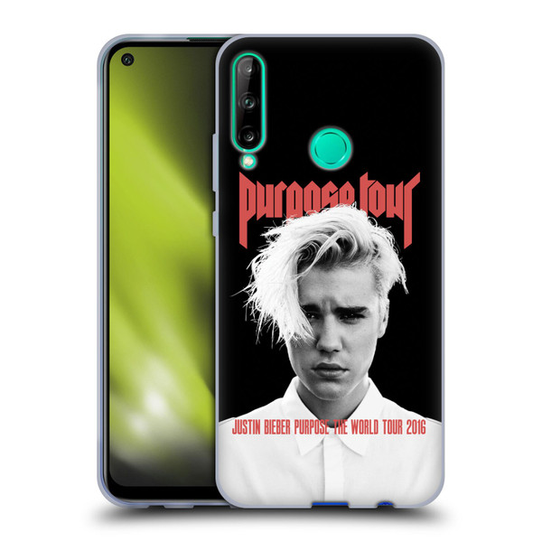 Justin Bieber Tour Merchandise Purpose Poster Soft Gel Case for Huawei P40 lite E