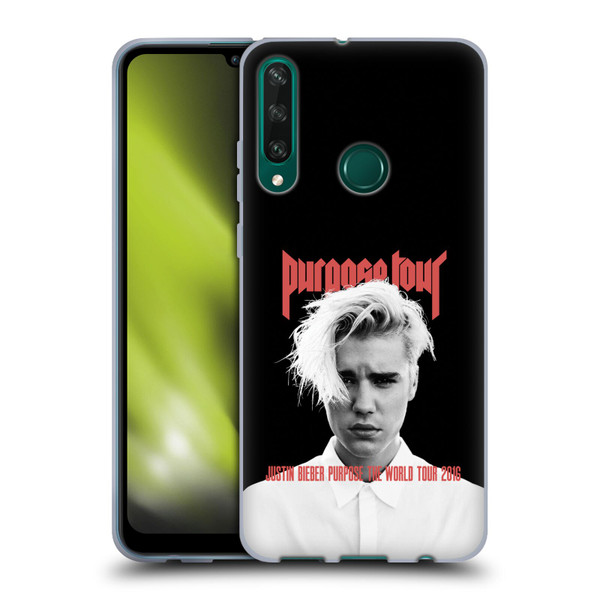 Justin Bieber Tour Merchandise Purpose Poster Soft Gel Case for Huawei Y6p