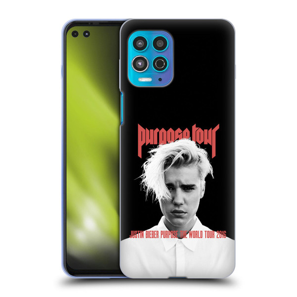 Justin Bieber Tour Merchandise Purpose Poster Soft Gel Case for Motorola Moto G100