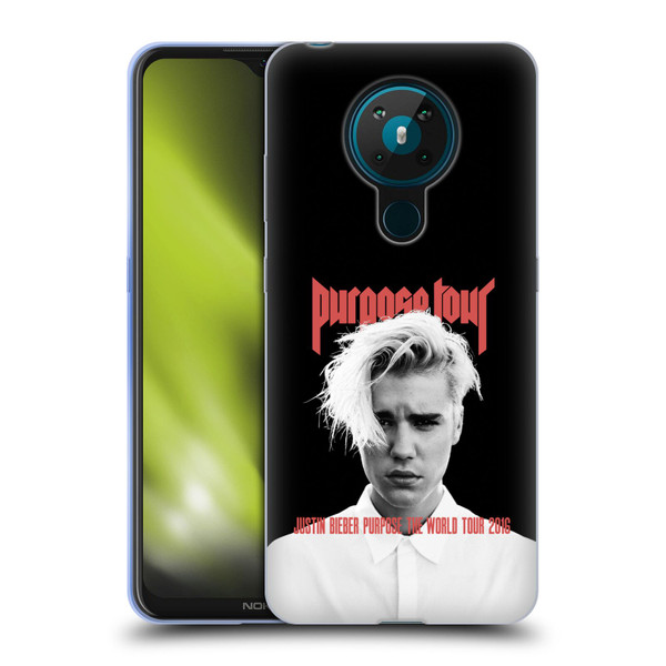 Justin Bieber Tour Merchandise Purpose Poster Soft Gel Case for Nokia 5.3