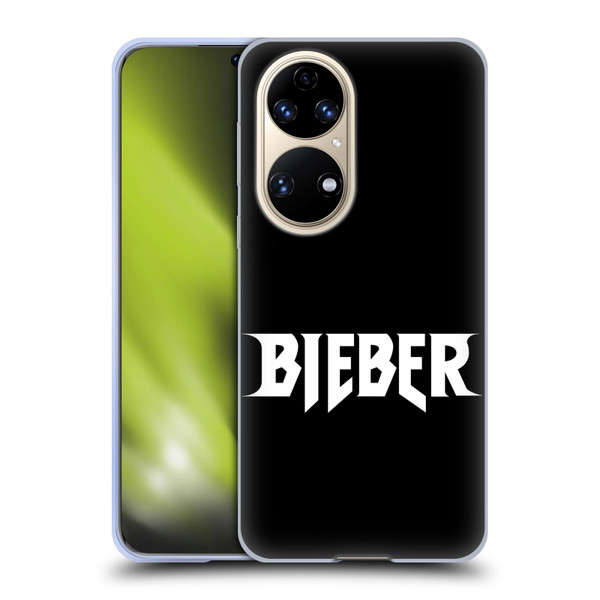 Justin Bieber Tour Merchandise Logo Name Soft Gel Case for Huawei P50