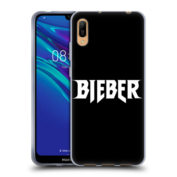 Justin Bieber Tour Merchandise Logo Name Soft Gel Case for Huawei Y6 Pro (2019)