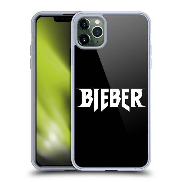 Justin Bieber Tour Merchandise Logo Name Soft Gel Case for Apple iPhone 11 Pro Max