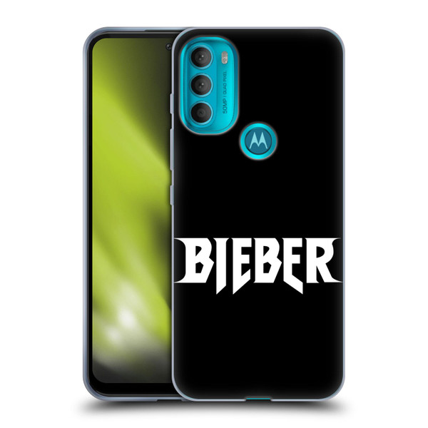 Justin Bieber Tour Merchandise Logo Name Soft Gel Case for Motorola Moto G71 5G