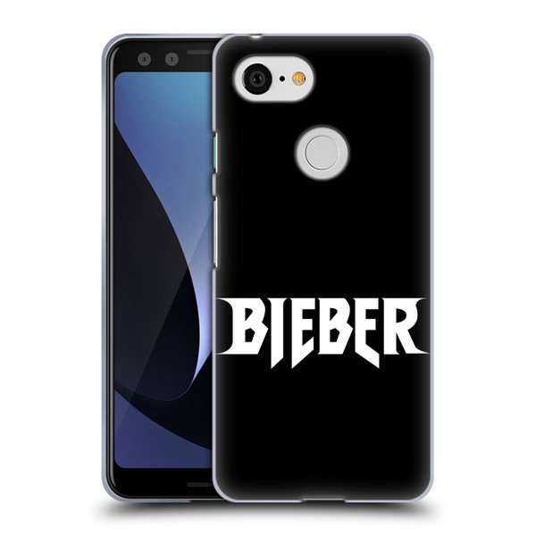 Justin Bieber Tour Merchandise Logo Name Soft Gel Case for Google Pixel 3