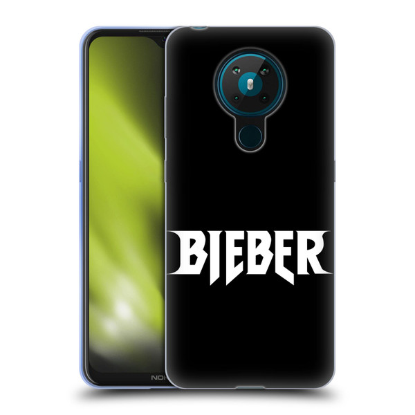 Justin Bieber Tour Merchandise Logo Name Soft Gel Case for Nokia 5.3