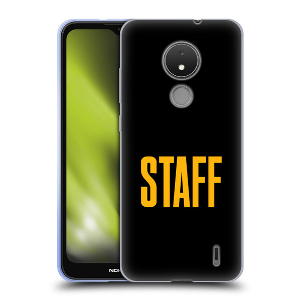 Justin Bieber Tour Merchandise Staff Soft Gel Case for Nokia C21