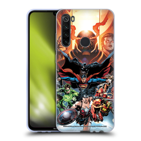 Justice League DC Comics Comic Book Covers #10 Darkseid War Soft Gel Case for Xiaomi Redmi Note 8T