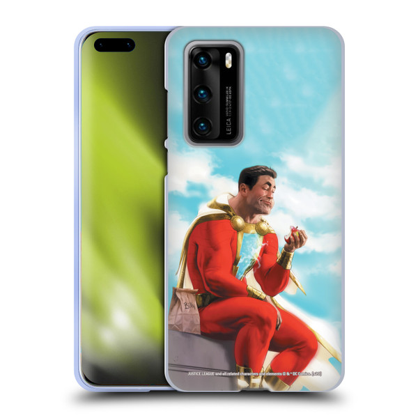 Justice League DC Comics Shazam Comic Book Art Issue #9 Variant 2019 Soft Gel Case for Huawei P40 5G