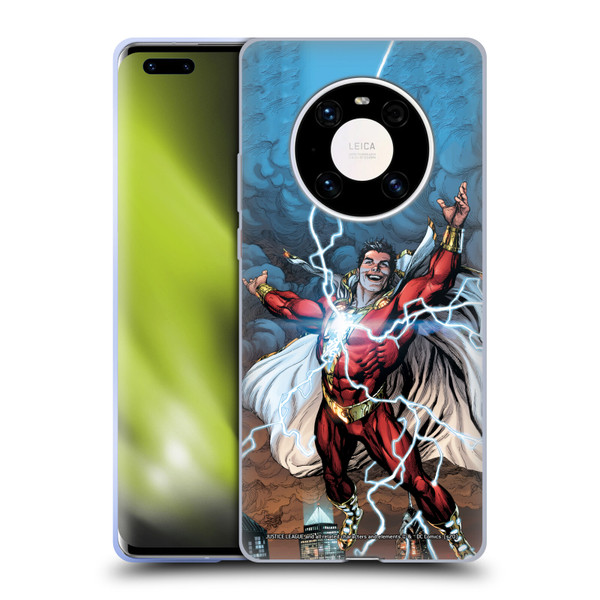 Justice League DC Comics Shazam Comic Book Art Issue #1 Variant 2019 Soft Gel Case for Huawei Mate 40 Pro 5G