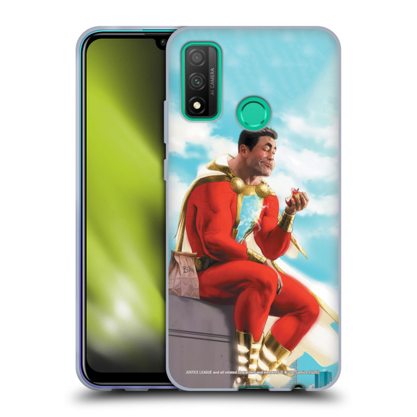 Justice League DC Comics Shazam Comic Book Art Issue #9 Variant 2019 Soft Gel Case for Huawei P Smart (2020)