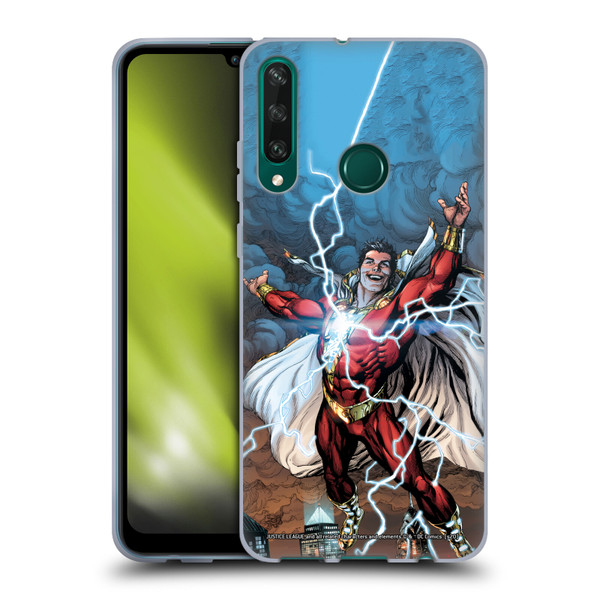 Justice League DC Comics Shazam Comic Book Art Issue #1 Variant 2019 Soft Gel Case for Huawei Y6p