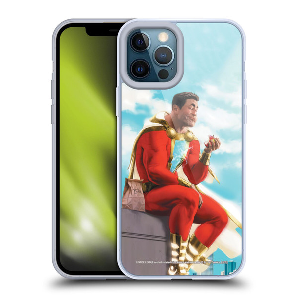 Justice League DC Comics Shazam Comic Book Art Issue #9 Variant 2019 Soft Gel Case for Apple iPhone 12 Pro Max