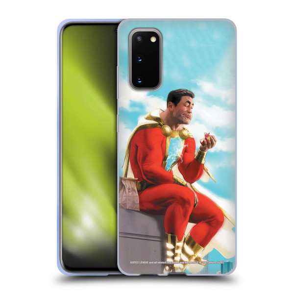 Justice League DC Comics Shazam Comic Book Art Issue #9 Variant 2019 Soft Gel Case for Samsung Galaxy S20 / S20 5G