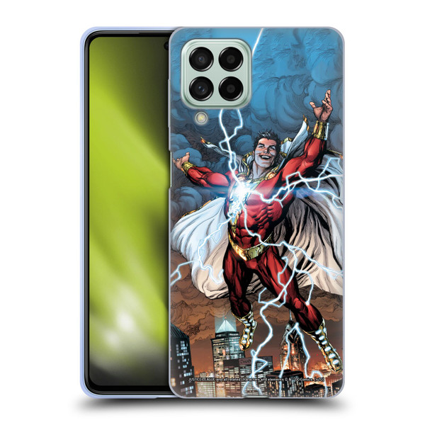 Justice League DC Comics Shazam Comic Book Art Issue #1 Variant 2019 Soft Gel Case for Samsung Galaxy M53 (2022)