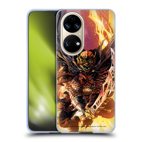 Justice League DC Comics Dark Comic Art Etrigan Demon Knights Soft Gel Case for Huawei P50