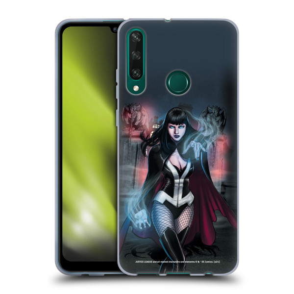 Justice League DC Comics Dark Comic Art Zatanna Futures End #1 Soft Gel Case for Huawei Y6p