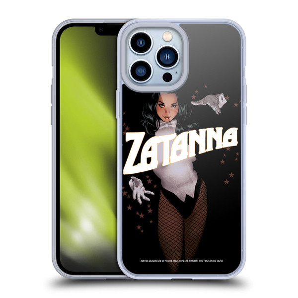 Justice League DC Comics Dark Comic Art Zatanna #15 Soft Gel Case for Apple iPhone 13 Pro Max