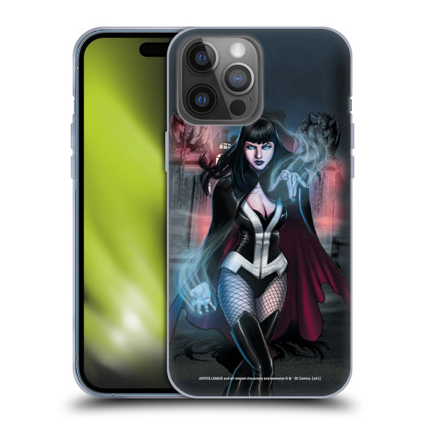 Justice League DC Comics Dark Comic Art Zatanna Futures End #1 Soft Gel Case for Apple iPhone 14 Pro Max