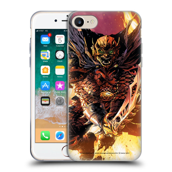 Justice League DC Comics Dark Comic Art Etrigan Demon Knights Soft Gel Case for Apple iPhone 7 / 8 / SE 2020 & 2022