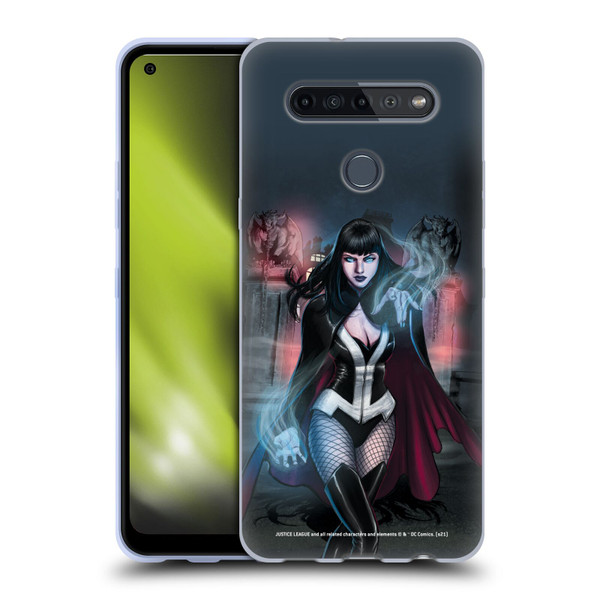 Justice League DC Comics Dark Comic Art Zatanna Futures End #1 Soft Gel Case for LG K51S