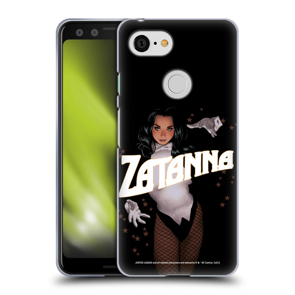 Justice League DC Comics Dark Comic Art Zatanna #15 Soft Gel Case for Google Pixel 3