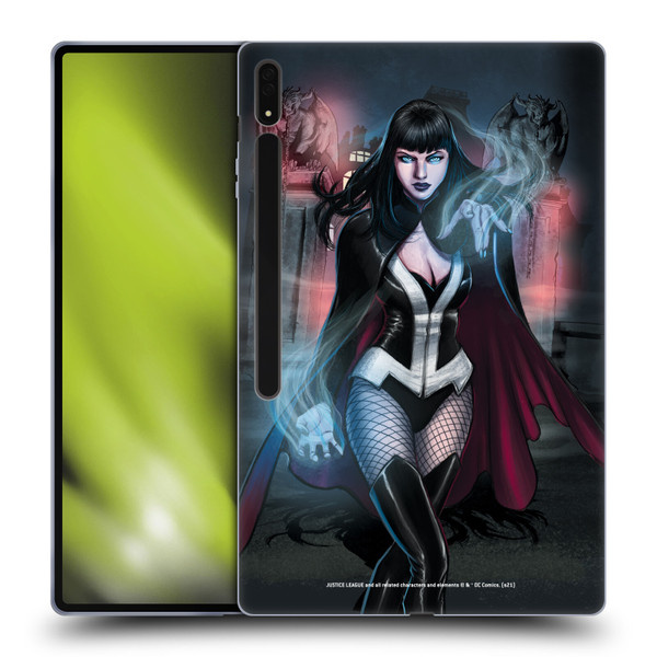 Justice League DC Comics Dark Comic Art Zatanna Futures End #1 Soft Gel Case for Samsung Galaxy Tab S8 Ultra