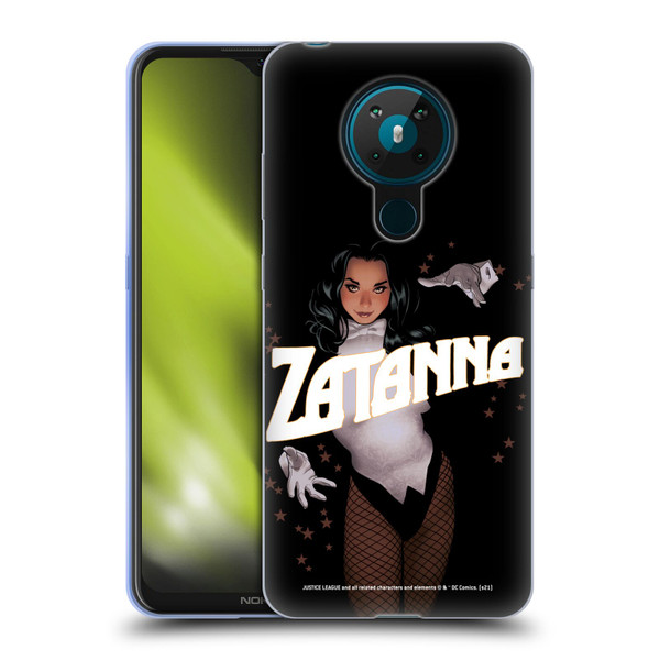 Justice League DC Comics Dark Comic Art Zatanna #15 Soft Gel Case for Nokia 5.3