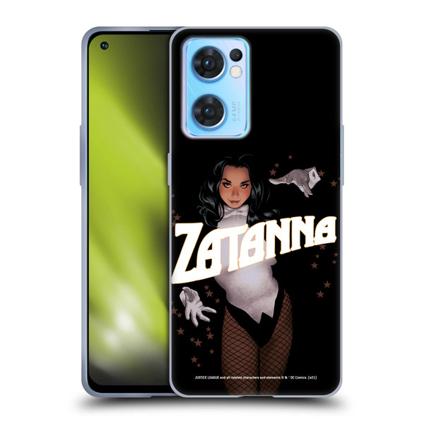 Justice League DC Comics Dark Comic Art Zatanna #15 Soft Gel Case for OPPO Reno7 5G / Find X5 Lite