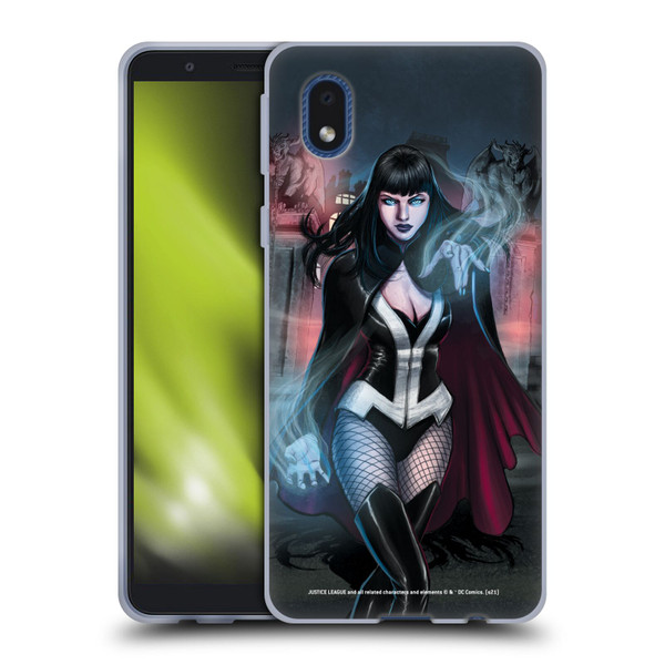 Justice League DC Comics Dark Comic Art Zatanna Futures End #1 Soft Gel Case for Samsung Galaxy A01 Core (2020)