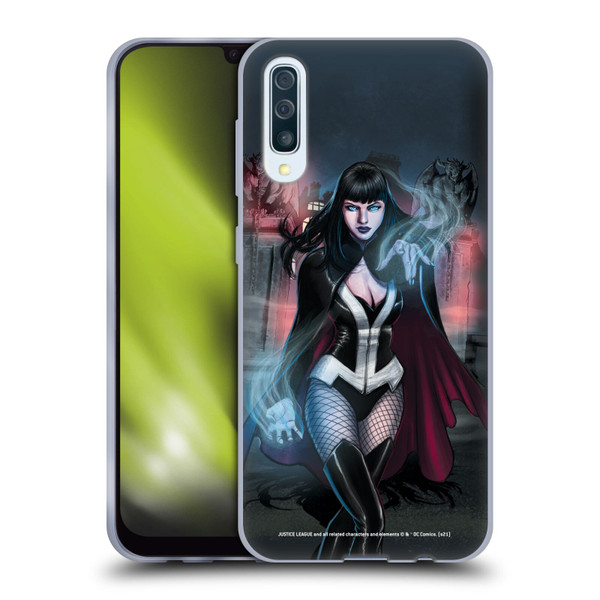 Justice League DC Comics Dark Comic Art Zatanna Futures End #1 Soft Gel Case for Samsung Galaxy A50/A30s (2019)