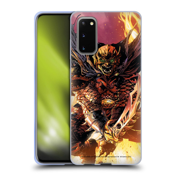 Justice League DC Comics Dark Comic Art Etrigan Demon Knights Soft Gel Case for Samsung Galaxy S20 / S20 5G