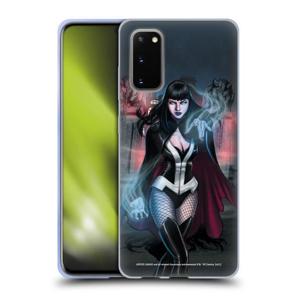 Justice League DC Comics Dark Comic Art Zatanna Futures End #1 Soft Gel Case for Samsung Galaxy S20 / S20 5G