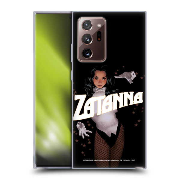 Justice League DC Comics Dark Comic Art Zatanna #15 Soft Gel Case for Samsung Galaxy Note20 Ultra / 5G