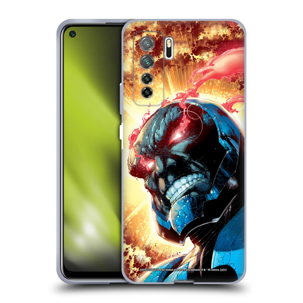Justice League DC Comics Darkseid Comic Art New 52 #6 Cover Soft Gel Case for Huawei Nova 7 SE/P40 Lite 5G