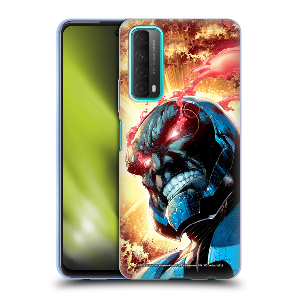 Justice League DC Comics Darkseid Comic Art New 52 #6 Cover Soft Gel Case for Huawei P Smart (2021)