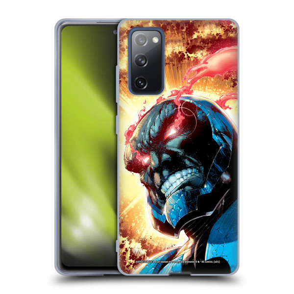 Justice League DC Comics Darkseid Comic Art New 52 #6 Cover Soft Gel Case for Samsung Galaxy S20 FE / 5G