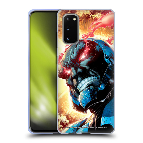 Justice League DC Comics Darkseid Comic Art New 52 #6 Cover Soft Gel Case for Samsung Galaxy S20 / S20 5G